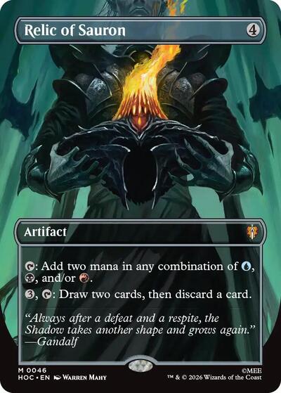 Relic of Sauron  Borderless|1|0|0.00