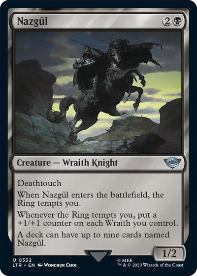 Nazgul (0332) (Universes Beyond: The Lord of the Rings: Tales of Middle-earth) Near Mint Foil