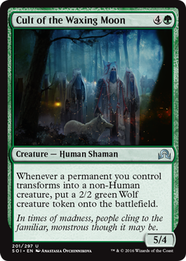 Cult of the Waxing Moon (Shadows Over Innistrad) Near Mint