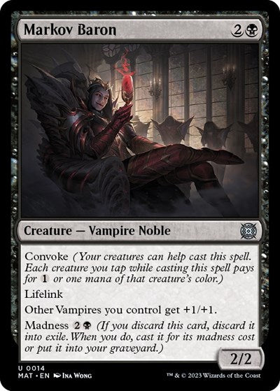 Markov Baron (March of the Machine: The Aftermath) Light Play Foil
