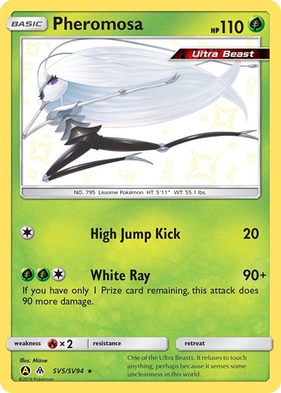 Pheromosa (Hidden Fates: Shiny Vault) Near Mint Holofoil