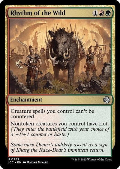 Rhythm of the Wild (Commander: The Lost Caverns of Ixalan) Near Mint