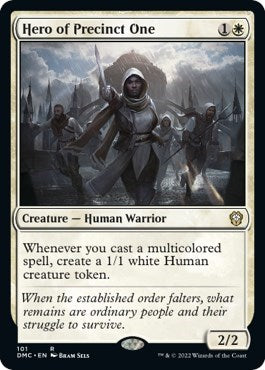 Hero of Precinct One (Commander: Dominaria United) Light Play