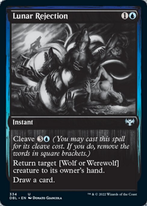 Lunar Rejection (Innistrad: Double Feature) Light Play