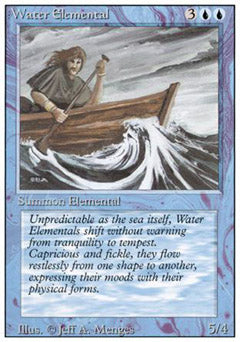 Water Elemental (Revised) Medium Play