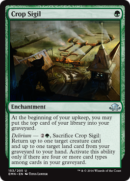 Crop Sigil (Eldritch Moon) Medium Play