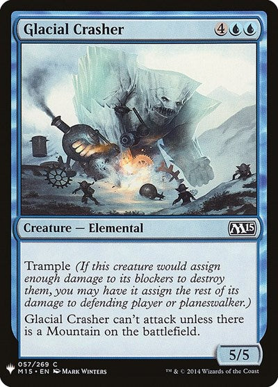 Glacial Crasher (Mystery Booster) Light Play