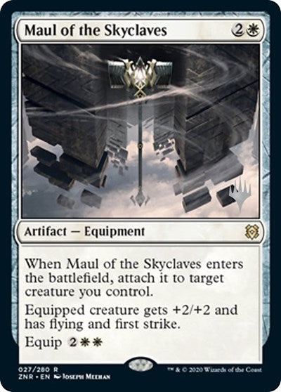 Maul of the Skyclaves (Promo Pack: Zendikar Rising) Light Play Foil