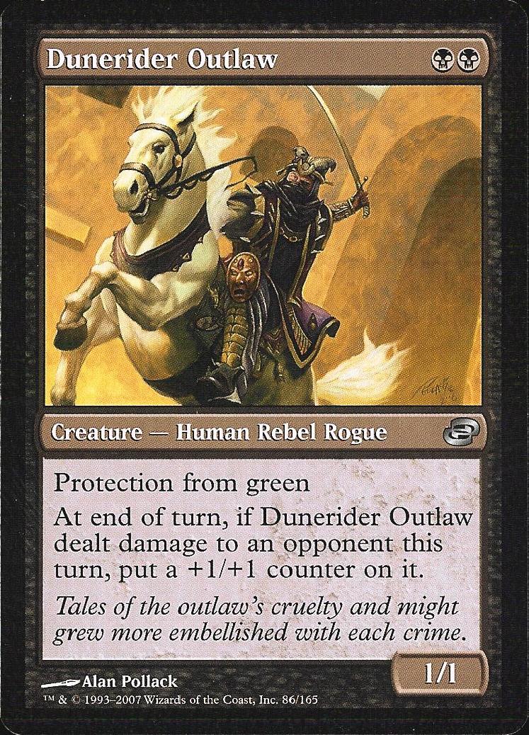 Dunerider Outlaw (Planar Chaos) Light Play Foil