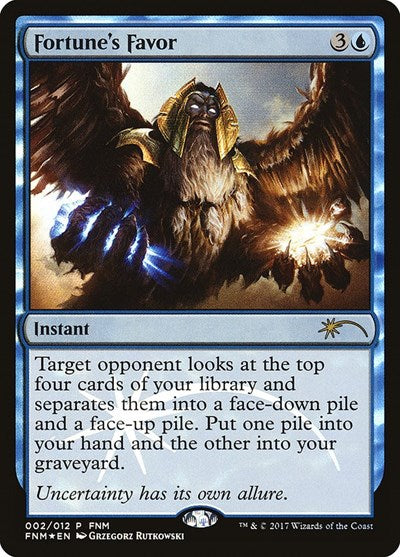Fortune's Favor (Promos: FNM) Light Play Foil
