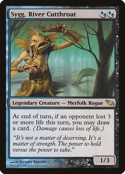 Sygg, River Cutthroat (Shadowmoor) Medium Play Foil