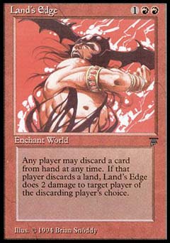 Land's Edge (Legends) Heavy Play