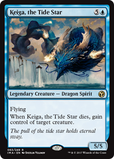 Keiga, the Tide Star (Iconic Masters) Light Play Foil