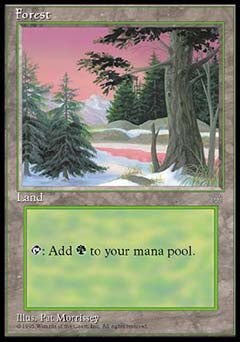 Forest B (Ice Age) Near Mint