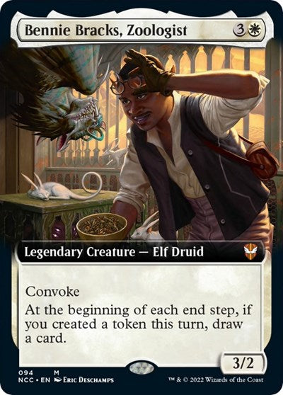 Bennie Bracks, Zoologist (Extended Art) (Commander: Streets of New Capenna) Light Play