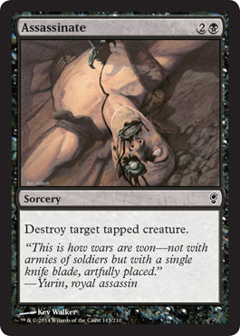 Assassinate (Conspiracy) Light Play Foil