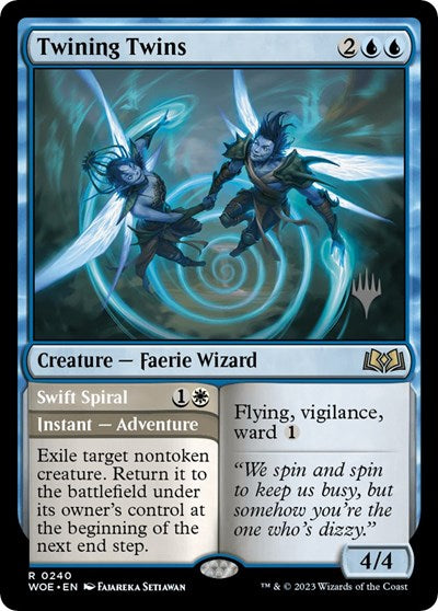 Twining Twins (Promo Pack: Wilds of Eldraine) Near Mint