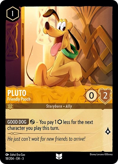 Pluto - Friendly Pooch (Into the Inklands) Near Mint