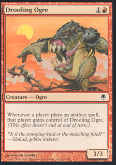Drooling Ogre (Darksteel) Medium Play Foil