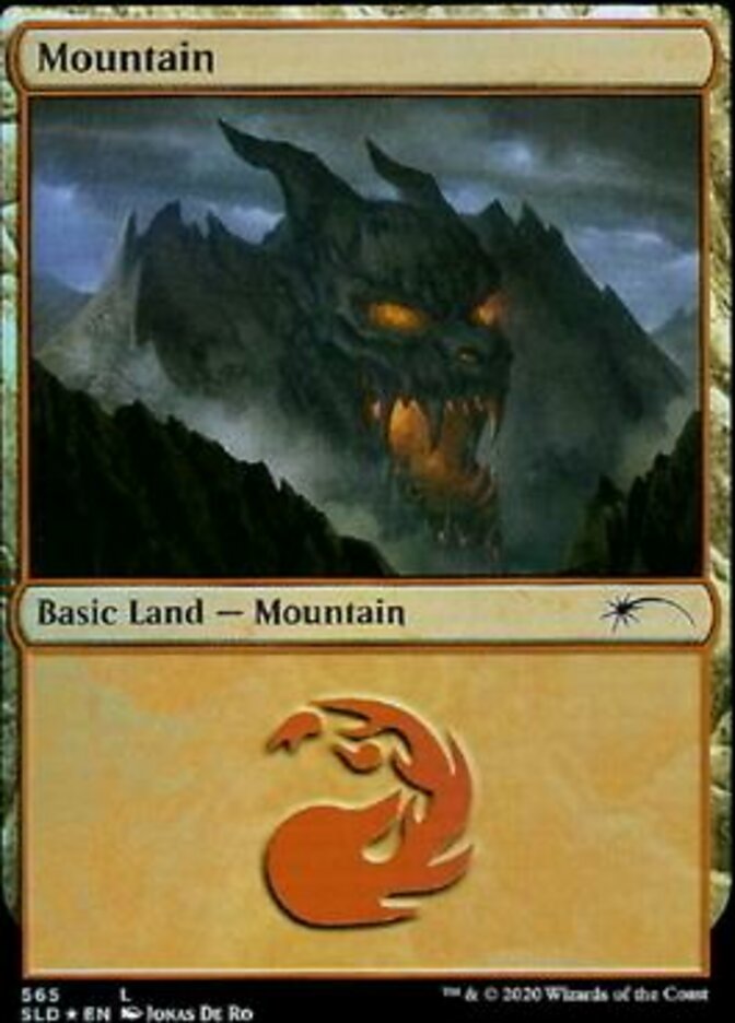 Mountain 565 (Secret Lair) Near Mint Foil