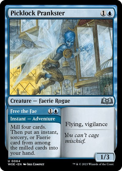 Picklock Prankster (Wilds of Eldraine) Medium Play