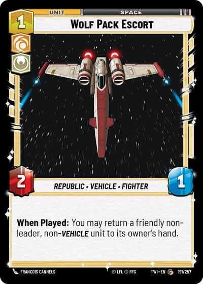 Wolf Pack Escort (Twilight of the Republic) Near Mint Foil