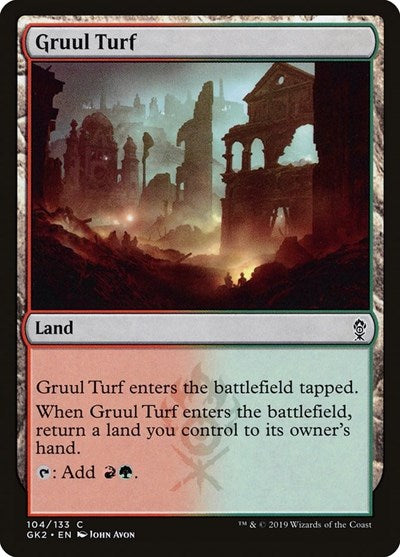 Gruul Turf (Ravnica Allegiance: Guild Kits) Light Play