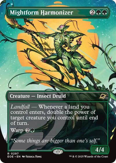 Mightform Harmonizer (Borderless) (Edge of Eternities) Near Mint