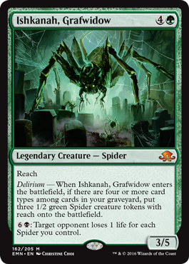 Ishkanah, Grafwidow (Eldritch Moon) Near Mint Foil