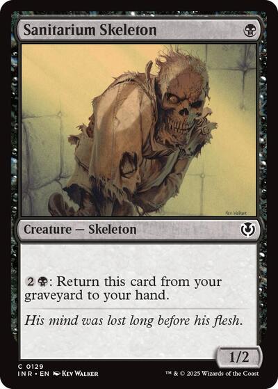 Sanitarium Skeleton (Innistrad Remastered) Near Mint