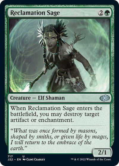 Reclamation Sage (Jumpstart 2022) Light Play