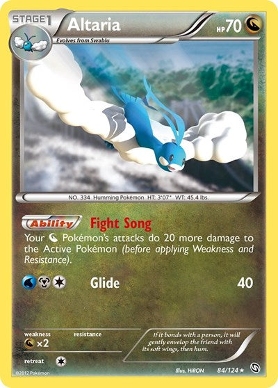 Altaria (Dragons Exalted) Light Play Holofoil