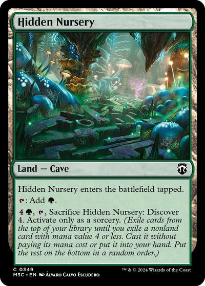 Hidden Nursery (Commander: Modern Horizons 3) Light Play