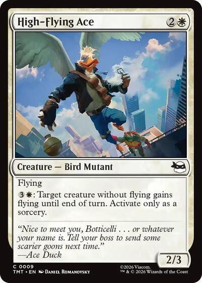 High-Flying Ace (Teenage Mutant Ninja Turtles) Light Play Foil