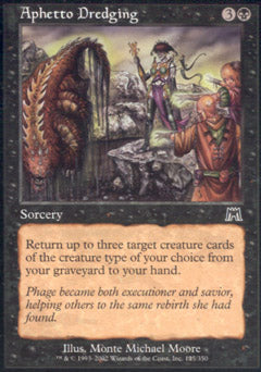 Aphetto Dredging (Onslaught) Light Play Foil