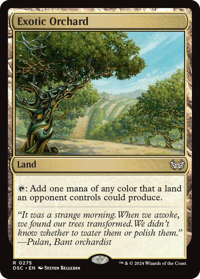 Exotic Orchard (Commander: Duskmourn: House of Horror) Near Mint
