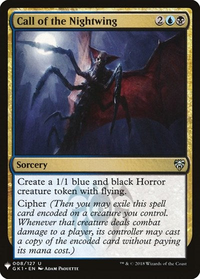 Call of the Nightwing (Mystery Booster) Near Mint