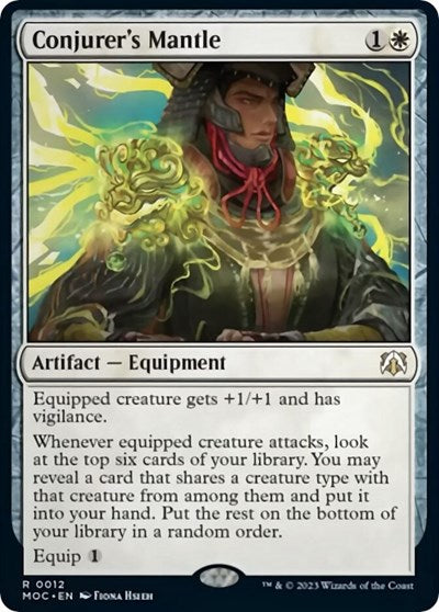 Conjurer's Mantle (Commander: March of the Machine) Near Mint