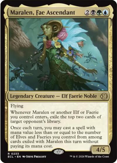 Maralen, Fae Ascendant (Lorwyn Eclipsed) Near Mint