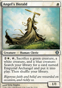 Angel's Herald (Shards of Alara) Medium Play Foil