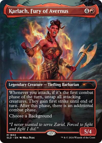 Karlach, Fury of Avernus (Secret Lair) Near Mint