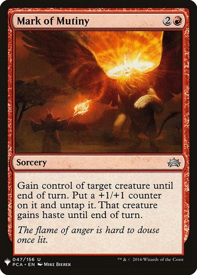 Mark of Mutiny (Mystery Booster) Medium Play