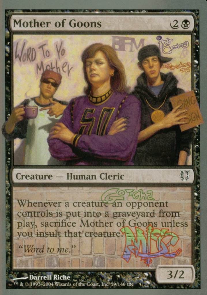 Mother of Goons (Unhinged) Near Mint Foil