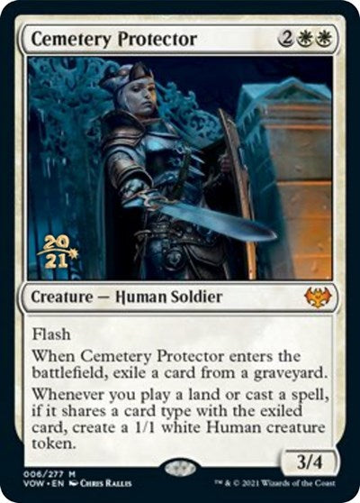 Cemetery Protector (Promos: Prerelease Cards) Near Mint Foil