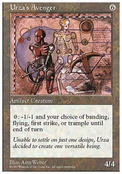 Urza's Avenger (5th Edition) Heavy Play