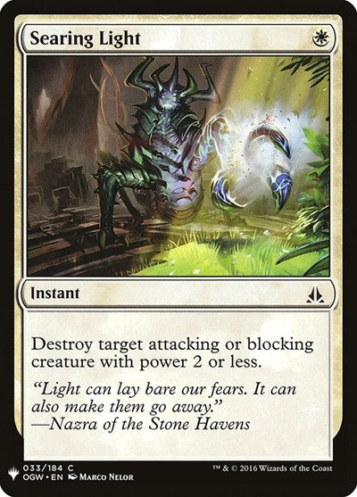 Searing Light (Mystery Booster) Near Mint