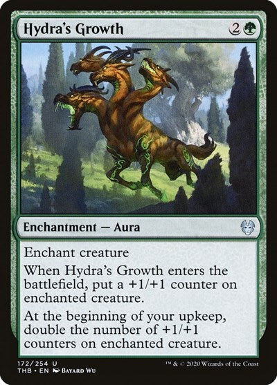 Hydra's Growth (Theros Beyond Death) Near Mint Foil