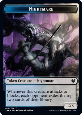 Nightmare Token (Theros Beyond Death) Near Mint
