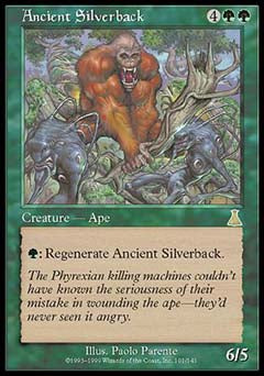 Ancient Silverback (Urza's Destiny) Damaged / Poor