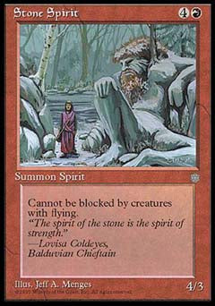 Stone Spirit (Ice Age) Medium Play